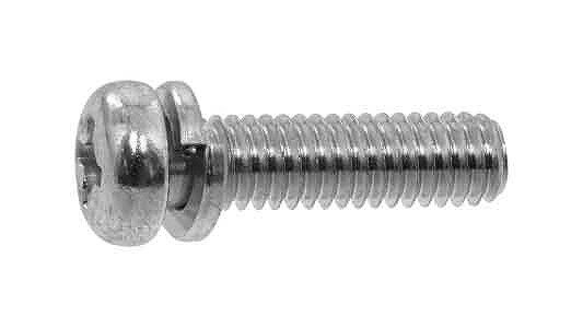 (+)ナベP=2【2500個】(+)ナベP=2 3 X 6 標準(または鉄) / 三価ステンコート