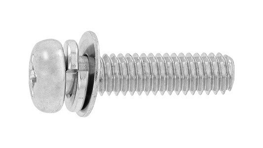 (+)ナベP=4【1800個】(+)ナベP=4 3 X 14 標準(または鉄) / 三価ステンコート