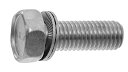ノルトロックワッシャー組込ボルト【1個】ノルトロックWクミコミボルト NLJCB12-30 標準(または鉄) / ハイニッケル