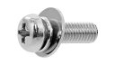 ピタック(+)ナベP=3【300個】ピタック(+)ナベP=3 6 X 25 標準(または鉄) / 三価ホワイト