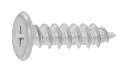 (+)スリムヘッドAタッピン【1000個】(+)スリムヘッドAタッピン 4 X 12 標準(または鉄) / ニッケル