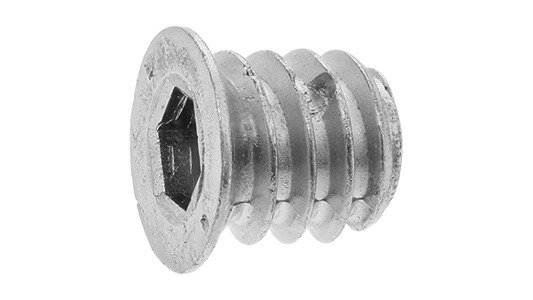 鬼目N（Cタイプ　ムラコシ製【10個】オニメN(Cタイプ 4 X 10 標準(または鉄) / 三価ホワイト