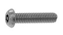 TRF ピン六角・ボタン小ねじ【100個】SUSピン6カク・ボタンコ 10 X 30 ステンレス(303、304、XM7等) / 生地(または標準)