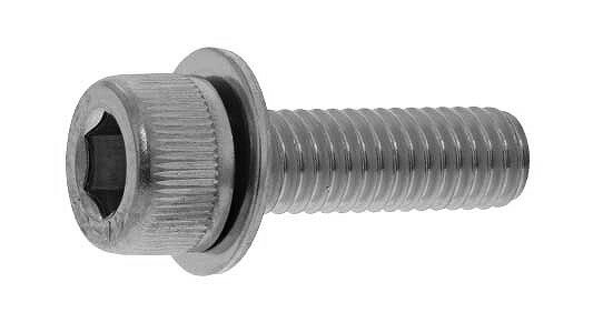 CAP P=1【300個】ステンCAP P=1 6 X 12 ステンレス(303、304、XM7等) / SUS焼付け防止コート