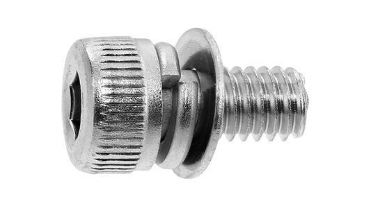 10．9CAP　P＝4（岡井【3個】10.9CAP P=4(オカイ 10 X 20 標準(または鉄) / 三価ホワイト