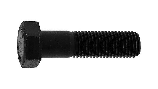 8.8 六角ボルト(半ねじ【50個】8.8 6カクBT(ハン 12X110 標準(または鉄) / 三価ステンコート