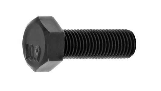 10.9 六角ボルト(全ねじ細目【100個】10.9BT(ゼン(ホソメ 10X50(1.25 標準(または鉄) / 三価ステンコート