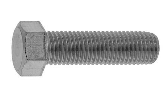 小形六角ボルト(全ねじ(細目【2個】コガタBT(ゼン(P1.25 10X45(ホソメ 標準(または鉄) / 三価ステンコート