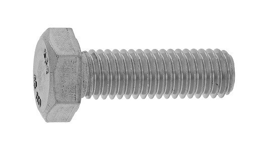 A2−100　六角ボルト（全ねじ【1個】A2-100 6カクBT(ゼン 10X25 ステンレス(303、304、XM7等) / 生地(または標準)