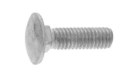 根角ボルト(全ねじ)【4個】ネカクBT(A-1 K=3 6X80(ゼン 標準(または鉄) / 三価ステンコート