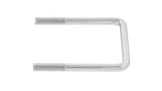 コの字ボルト（□75×75【20個】コノジBT(ロ75X75 M8 標準(または鉄) / 三価ホワイト