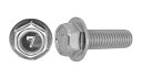 7)フランジBT(1種(S無【100個】7)フランジBT(1シュSナシ 10 X 25 標準(または鉄) / 三価ホワイト