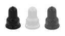 シングルナットワッシャ付キャップ【1個】ナットカバーザツキ(ネジ M12(ROHS2 標準(または鉄) / 樹脂着色 グレー(4)