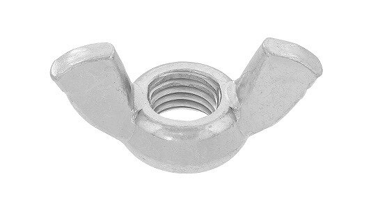 冷間蝶ナット（R）細目【5個】レイカンチョウN(R)ホソメ M10(D=36 標準(または鉄) / クロメート