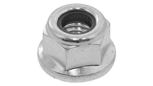 フランジナイロンナット【700個】フランジナイロンN M6 標準(または鉄) / 三価ステンコート