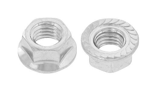 フランジナット(S付【4個】SUS フランジN(Sツキ M8(12X17 ステンレス(303、304、XM7等) / SUS焼付け防止コート