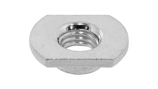 T形溶接ナット（2B）【250個】TガタヨウセツN(2B) M8 標準(または鉄) / ユニクロ