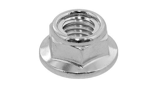 フランジ付セルフロッキングナット【400個】フランジツキSLN M8(12X17 標準(または鉄) / ユニクロ