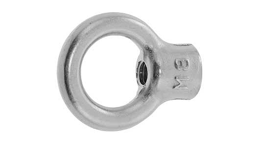 アイナット（輸入品【10個】アイN(ユニュウ M16 標準(または鉄) / ユニクロ