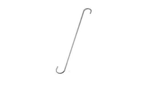 物干シSフック（ストレート【1個】モノホシSフック(ストレート SMS-300 ステンレス(303、304、XM7等) / 生地(または標準)