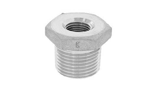 径違いブッシング（PB（KITZ【2個】ケイチガイブッシング(PB 10A X 6A ステンレス(303、304、XM7等) / 生地(または標準)