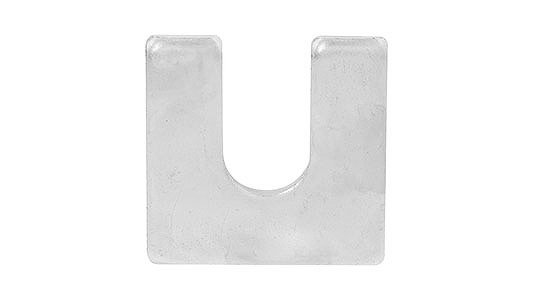 角ワッシャー（U字　特寸【100個】Uジ(カクW M16X50X2.0 標準(または鉄) / ドブ(溶融亜鉛めっき)