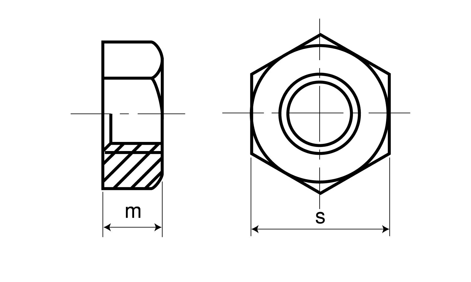 小形六角ナット（1種ウィット輸入【23個】コガタN(1シュ(ユニュウ 3/8(B14 標準(または鉄) / ドブ(溶融..