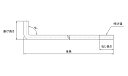 L形アンカーボルト（ウィット【1個】Lガタアンカー 1/2 X 150 ステンレス(303、304、XM7等) / 生地(または標準) 2