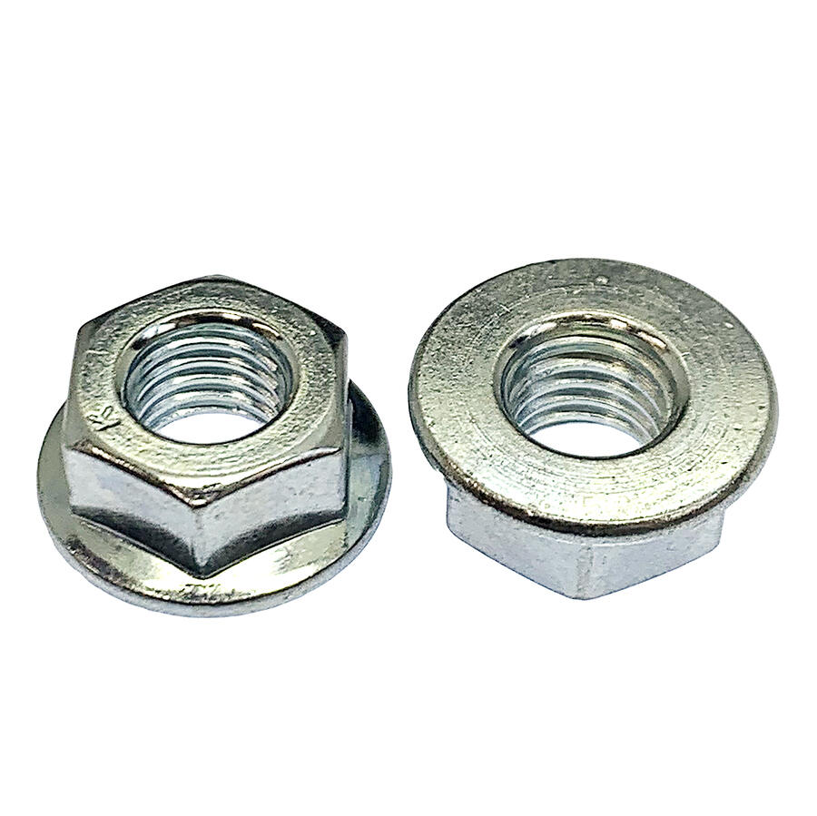 バイク用 鉄 三価クロメート ゆるみ止め くさび形 ロックナット [並目] M8 ピッチ1.25mm 二面幅13mm 高さ8mm 4個入