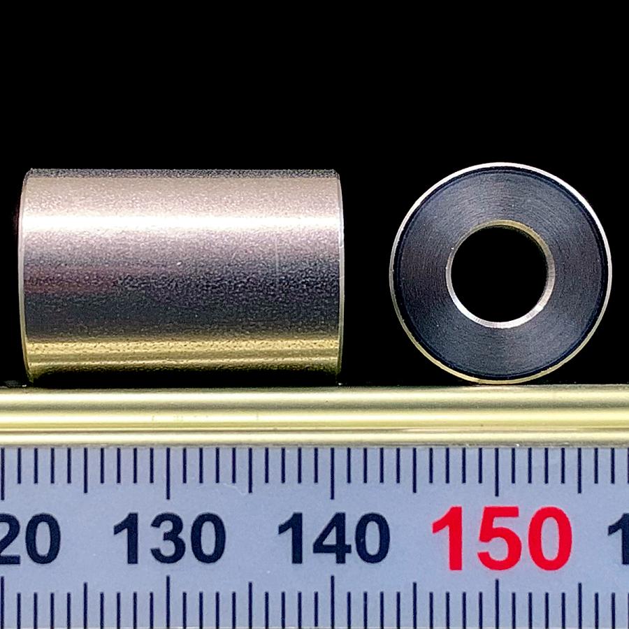 スペーサー ステンレス M6用 内径6.2mm 外径14mm 長さ20mm 2個入 バイク用 カラー 中空