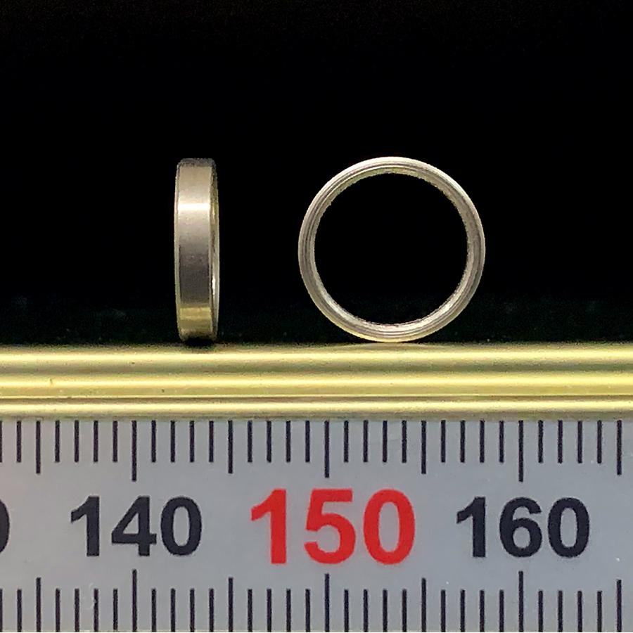 スペーサー ステンレス 2個入 M8用 5/16インチ対応 内径8.2mm 外径10mm 長さ2mm バイク用 カラー