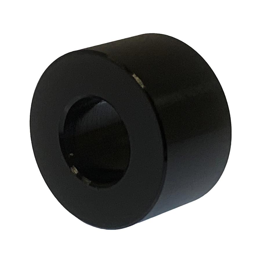 Rakuten - スペーサー アルミ 黒アルマイト処理 M8用 5/16インチ対応 内径8.2mm 外径17mm 長さ10mm 2個入 バイク用 カラー