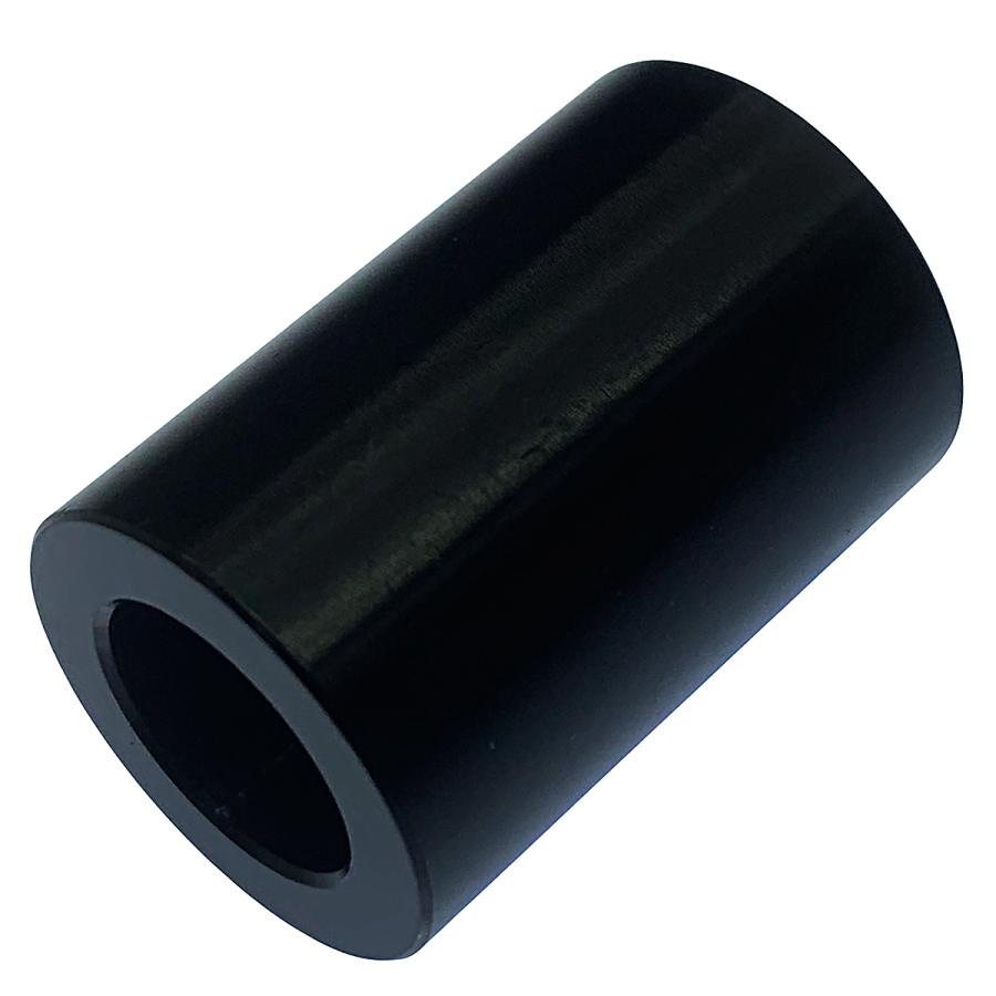 Rakuten - スペーサー アルミ 黒アルマイト処理 M10用 3/8インチ対応 内径10.2mm 外径17mm 長さ25mm 2個入 バイク用 カラー