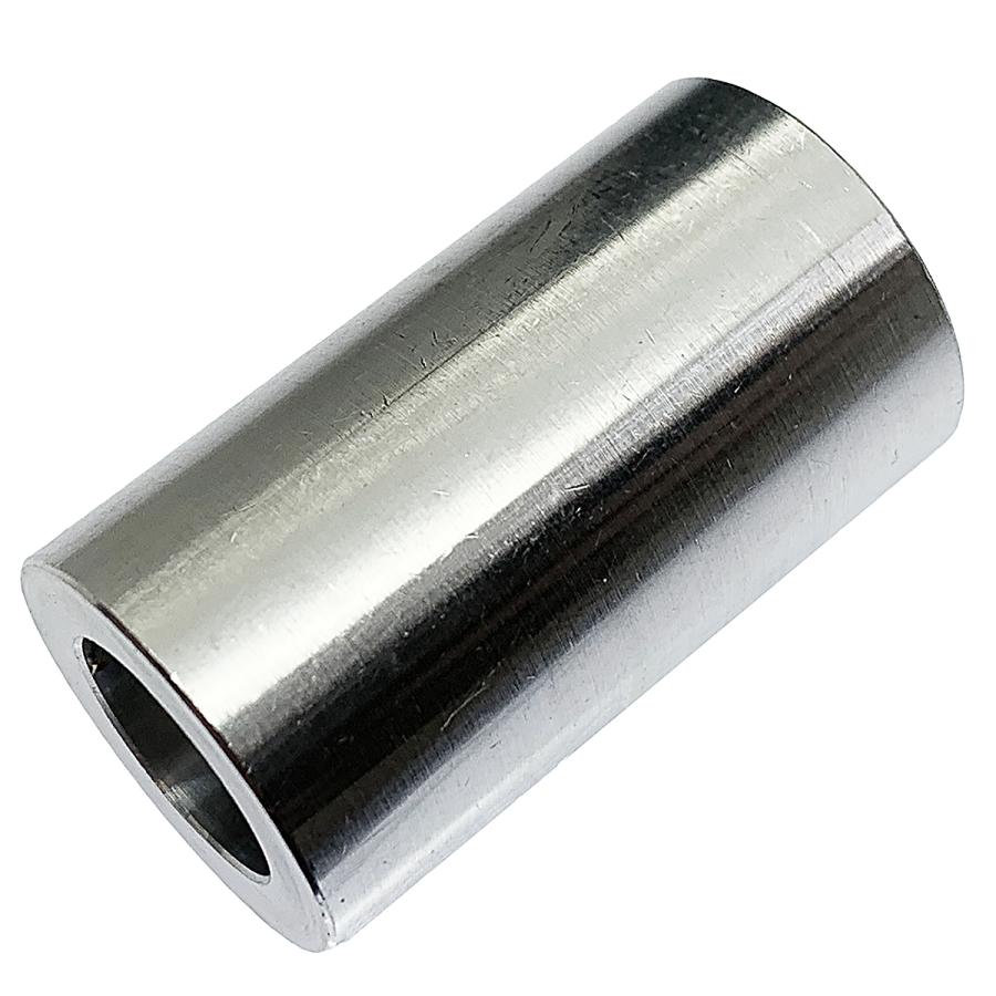 Rakuten - スペーサー アルミ M10用 3/8インチ対応 内径10.2mm 外径17mm 長さ30mm 2個入 バイク用 カラー