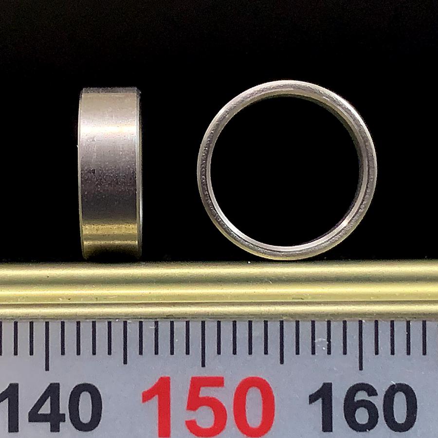 スペーサー ステンレス 2個入 M10用 3/8インチ対応 内径10.2mm 外径12mm 長さ4mm バイク用 カラー
