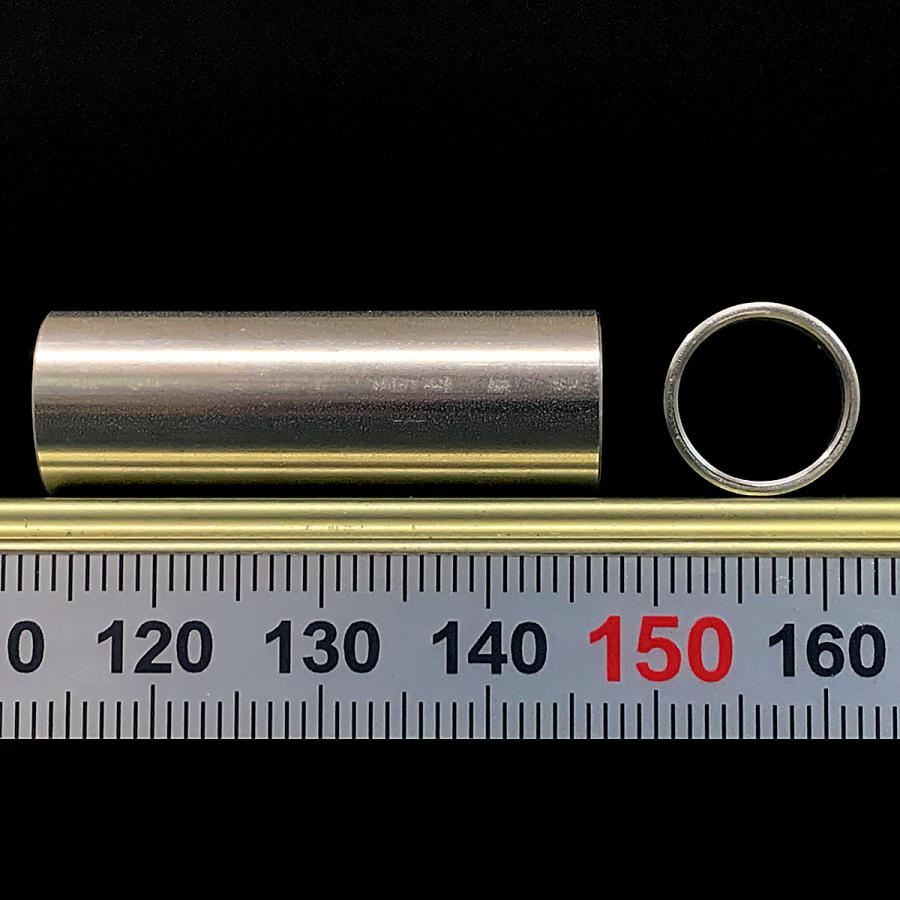 スペーサー ステンレス 2個入 M10用 3/8インチ対応 内径10.2mm 外径12mm 長さ35mm バイク用 カラー