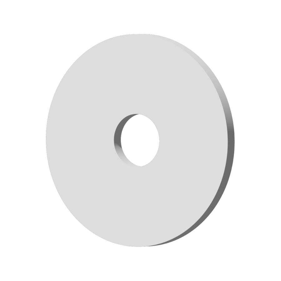 Rakuten - ステンレス 平ワッシャー M4用 内径4.5mm 外径16mm 厚さ1.0mm 4個入 バイク DIY 間隔調整品 座金