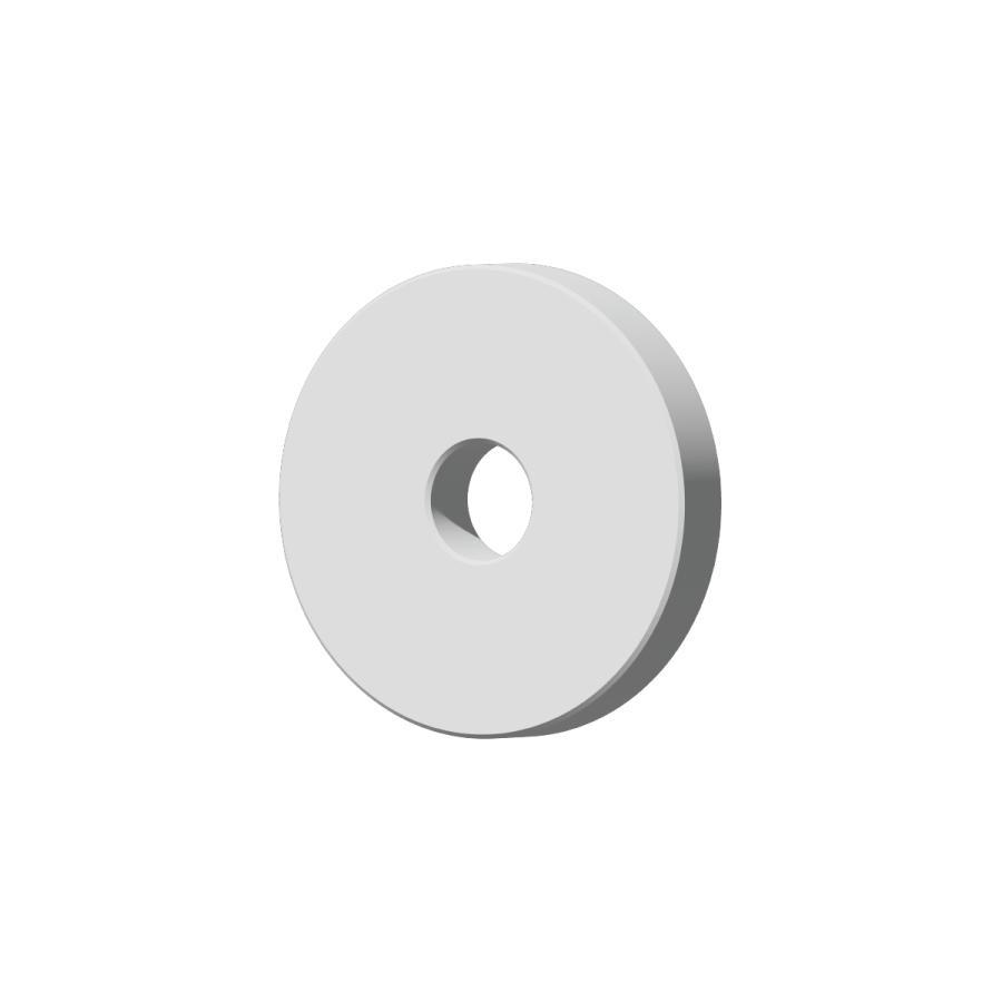 Rakuten - ステンレス 平ワッシャー M4用 内径4.5mm 外径18mm 厚さ3.0mm 2個入 バイク DIY 間隔調整品 座金