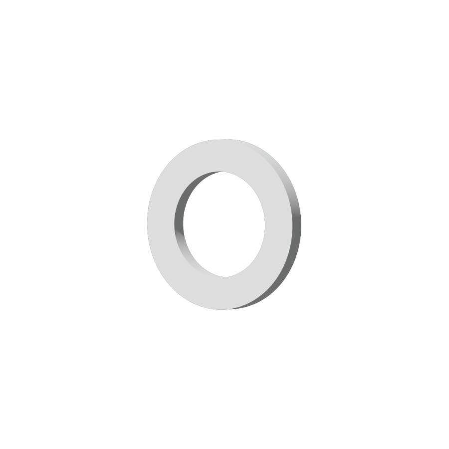 Rakuten - ステンレス 平ワッシャー M5用 内径5.0mm 外径8mm 厚さ0.8mm 4個入 バイク DIY 間隔調整品 座金