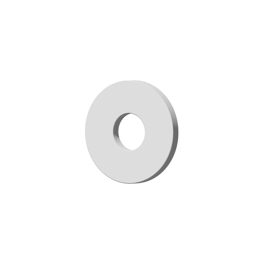 Rakuten - ステンレス 平ワッシャー M6用 1/4インチ対応 内径6.5mm 外径11.5mm 厚さ0.8mm 4個入 バイク DIY 間隔調整品 座金