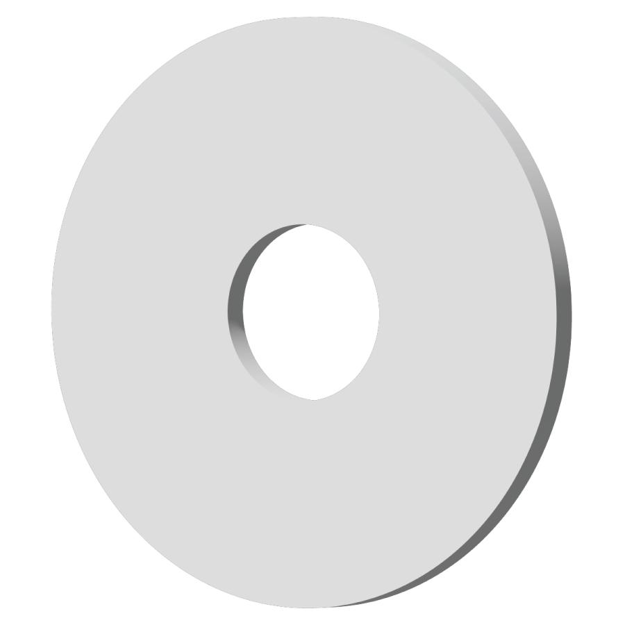 Rakuten - ステンレス 平ワッシャー M6用 1/4インチ対応 内径6.5mm 外径20mm 厚さ1.0mm 4個入 バイク DIY 間隔調整品 座金