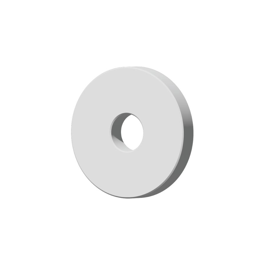 Rakuten - ステンレス 平ワッシャー M6用 1/4インチ対応 内径6.5mm 外径20mm 厚さ3.0mm 2個入 バイク DIY 間隔調整品 座金