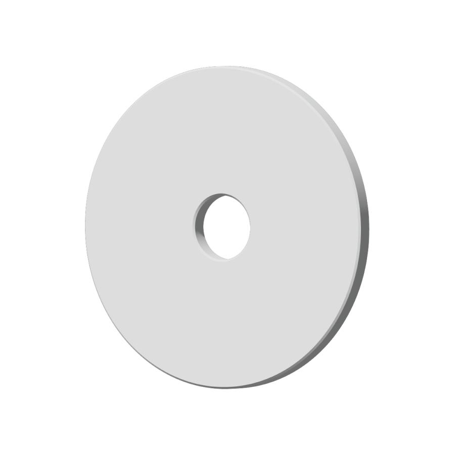Rakuten - ステンレス 平ワッシャー M6用 1/4インチ対応 内径6.5mm 外径30mm 厚さ1.5mm 2個入 バイク DIY 間隔調整品 座金