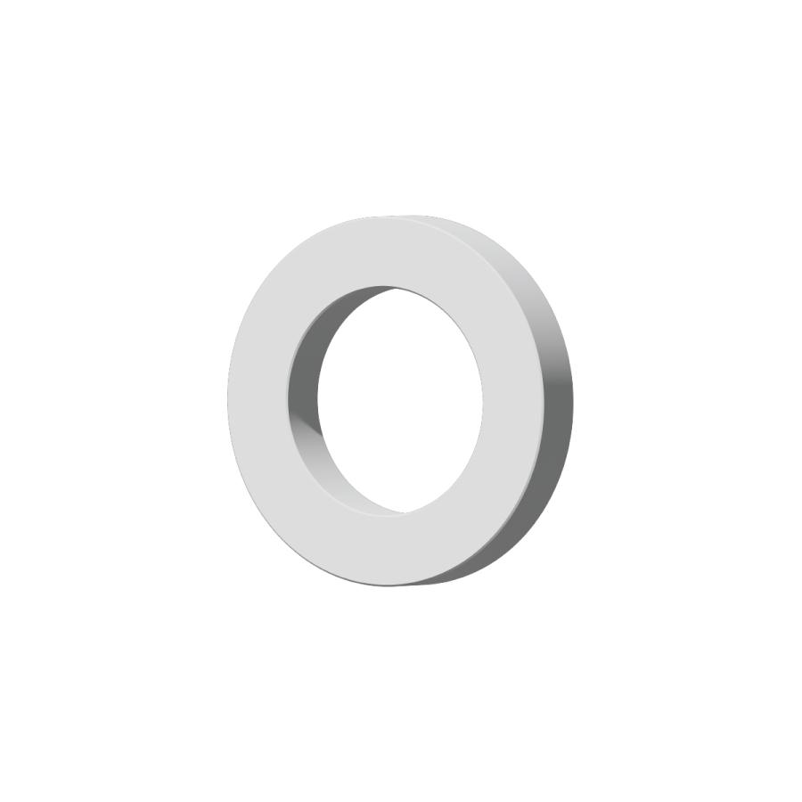 Rakuten - ステンレス 平ワッシャー M8用 5/16インチ対応 内径8.5mm 外径13mm 厚さ2.0mm 2個入 バイク DIY 間隔調整品 座金