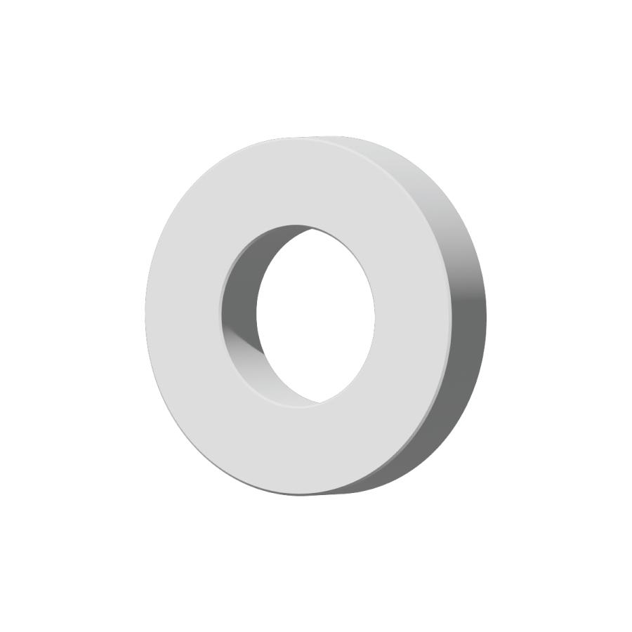 Rakuten - ステンレス 平ワッシャー M8用 5/16インチ対応 内径8.5mm 外径16mm 厚さ3.0mm 2個入 バイク DIY 間隔調整品 座金