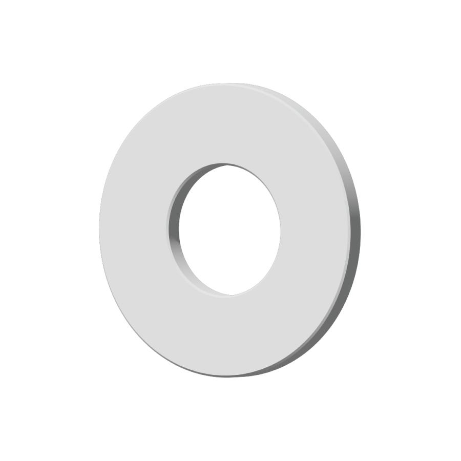 Rakuten - ステンレス 平ワッシャー M8用 5/16インチ対応 内径8.5mm 外径18mm 厚さ1.0mm 4個入 バイク DIY 間隔調整品 座金