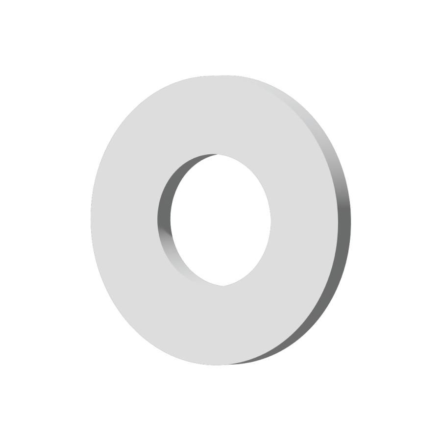 Rakuten - ステンレス 平ワッシャー M8用 5/16インチ対応 内径8.5mm 外径18mm 厚さ1.6mm 4個入 バイク DIY 間隔調整品 座金