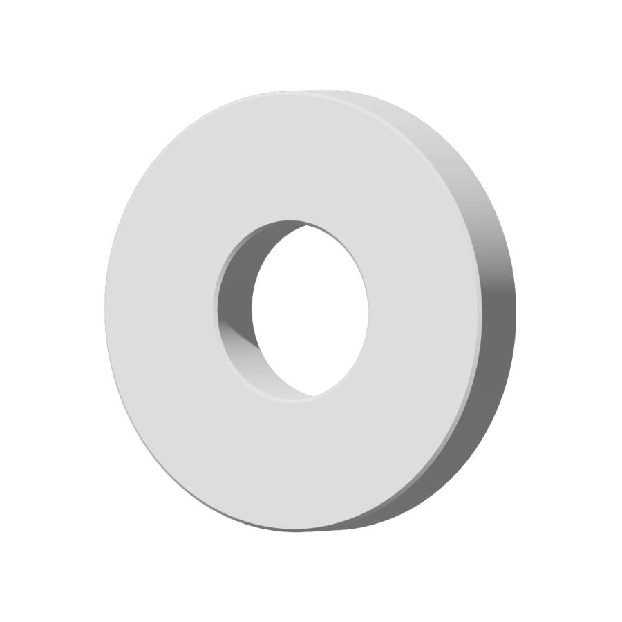 Rakuten - ステンレス 平ワッシャー M8用 5/16インチ対応 内径8.5mm 外径20mm 厚さ3.0mm 2個入 バイク DIY 間隔調整品 座金