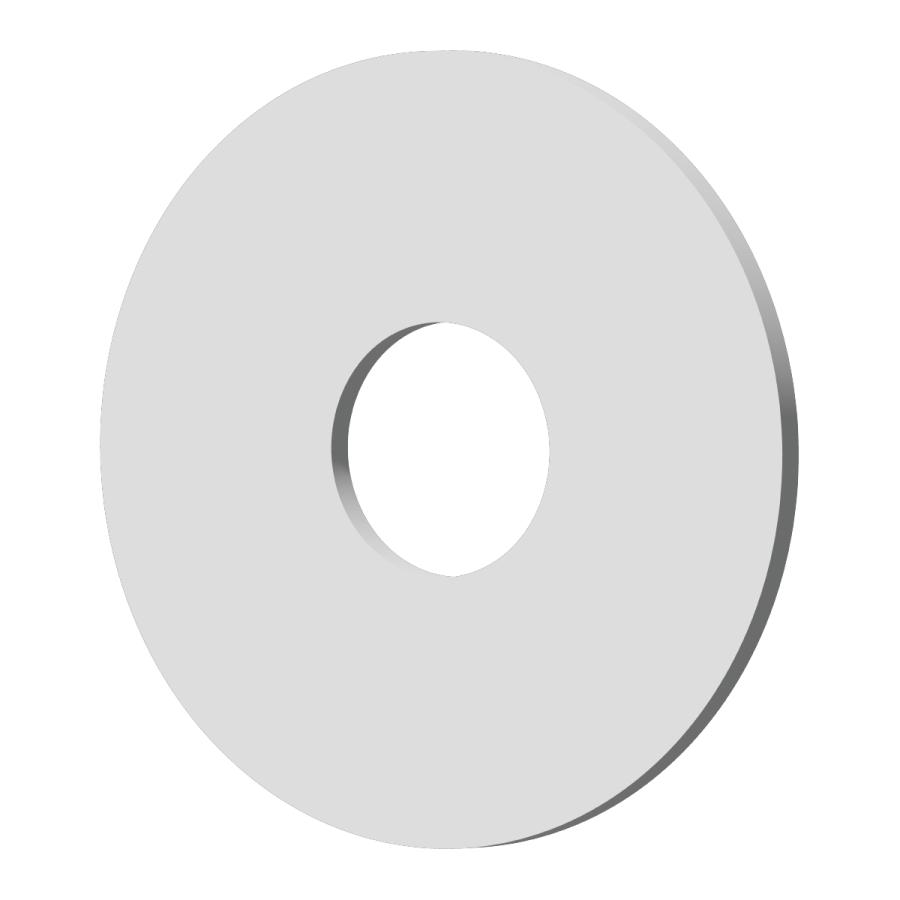 Rakuten - ステンレス 平ワッシャー M8用 5/16インチ対応 内径8.5mm 外径25mm 厚さ1.0mm 4個入 バイク DIY 間隔調整品 座金