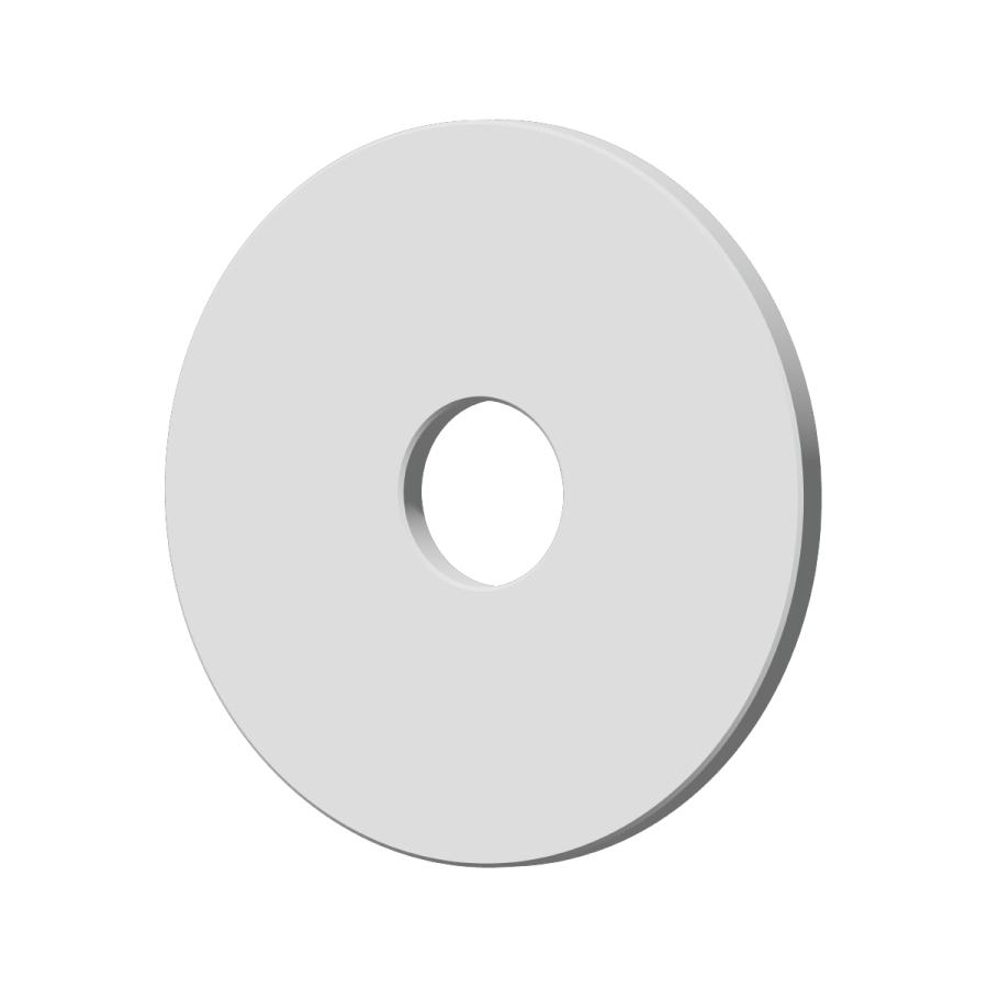 Rakuten - ステンレス 平ワッシャー M8用 5/16インチ対応 内径8.5mm 外径32mm 厚さ1.5mm 2個入 バイク DIY 間隔調整品 座金